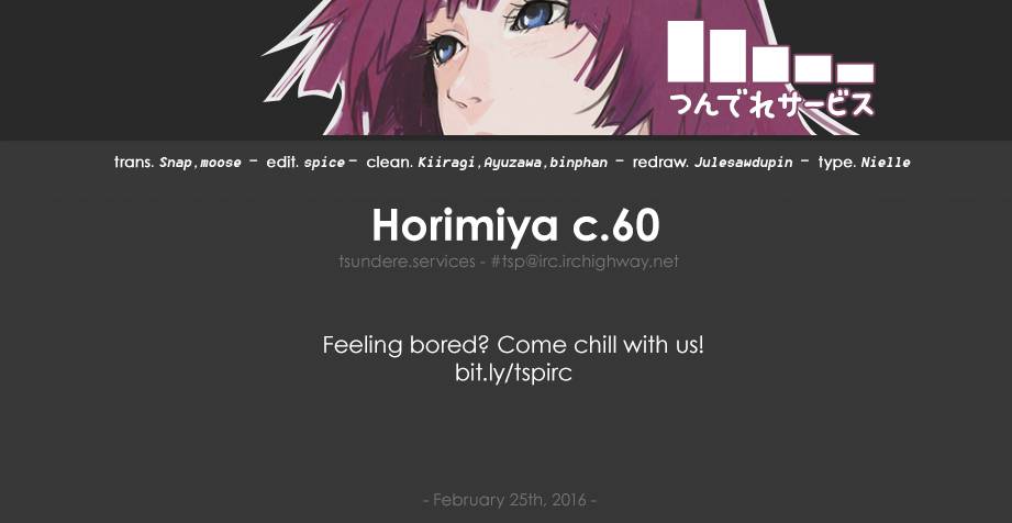 Horimiya Chap 60 - Next Chap 59