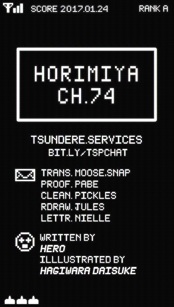 Horimiya Chap 74 - Next Chap 73