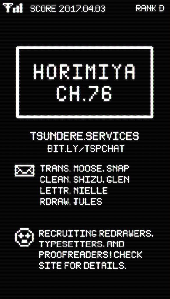 Horimiya Chap 76 - Next Chap 75