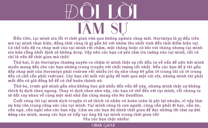 Horimiya Chap 88 - Next Chap 87