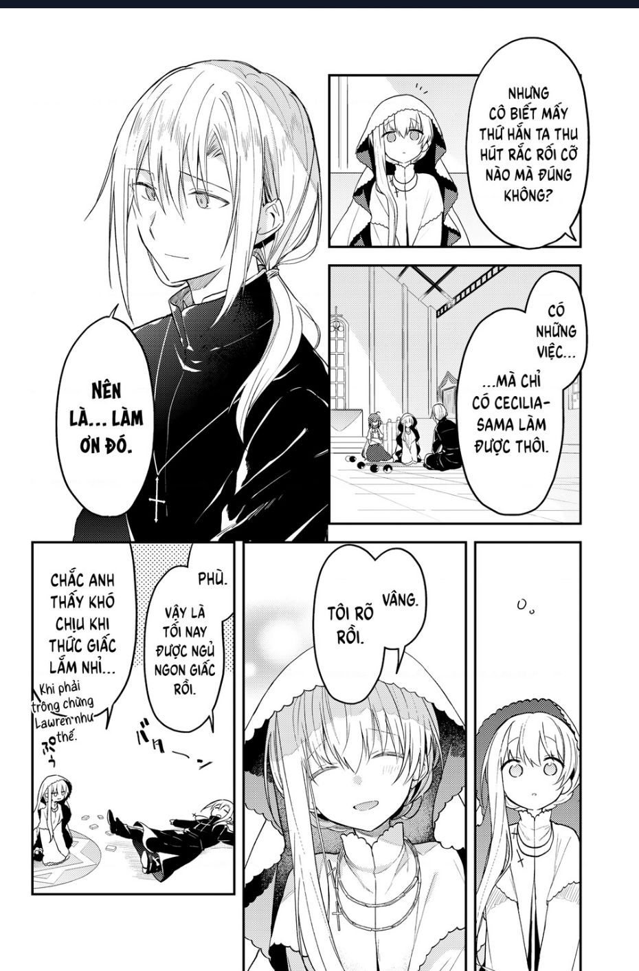 Nữ Thánh Ceclilia Và Mục-Sư Lawrence Chap 69 - Next Chap 68