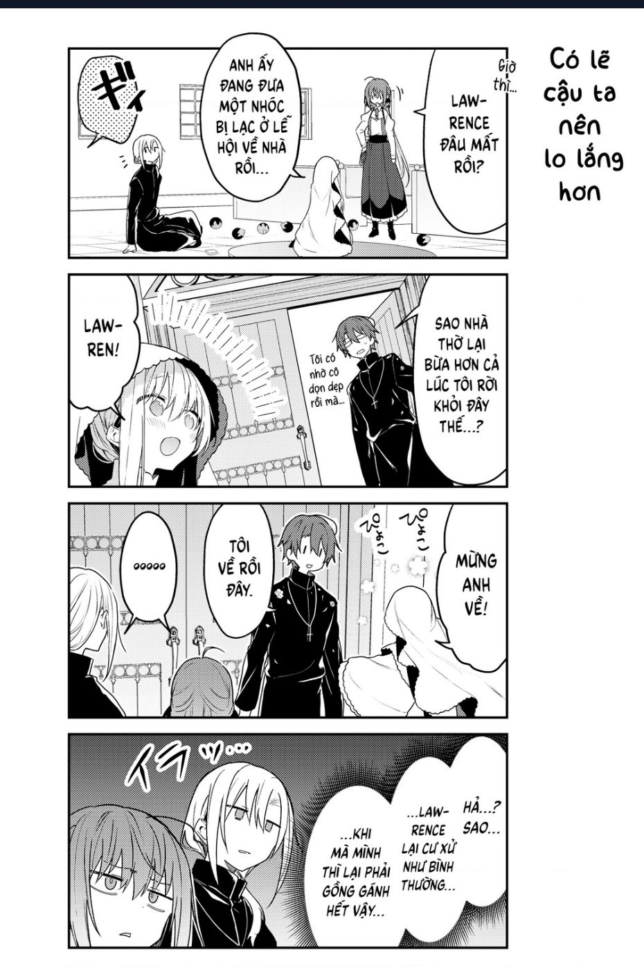 Nữ Thánh Ceclilia Và Mục-Sư Lawrence Chap 69 - Next Chap 68