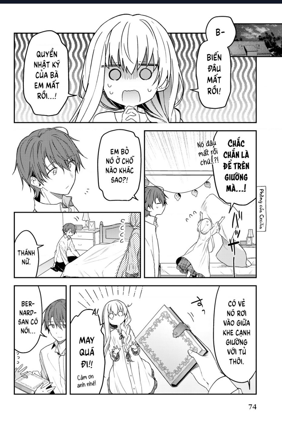 Nữ Thánh Ceclilia Và Mục-Sư Lawrence Chap 69 - Next Chap 68