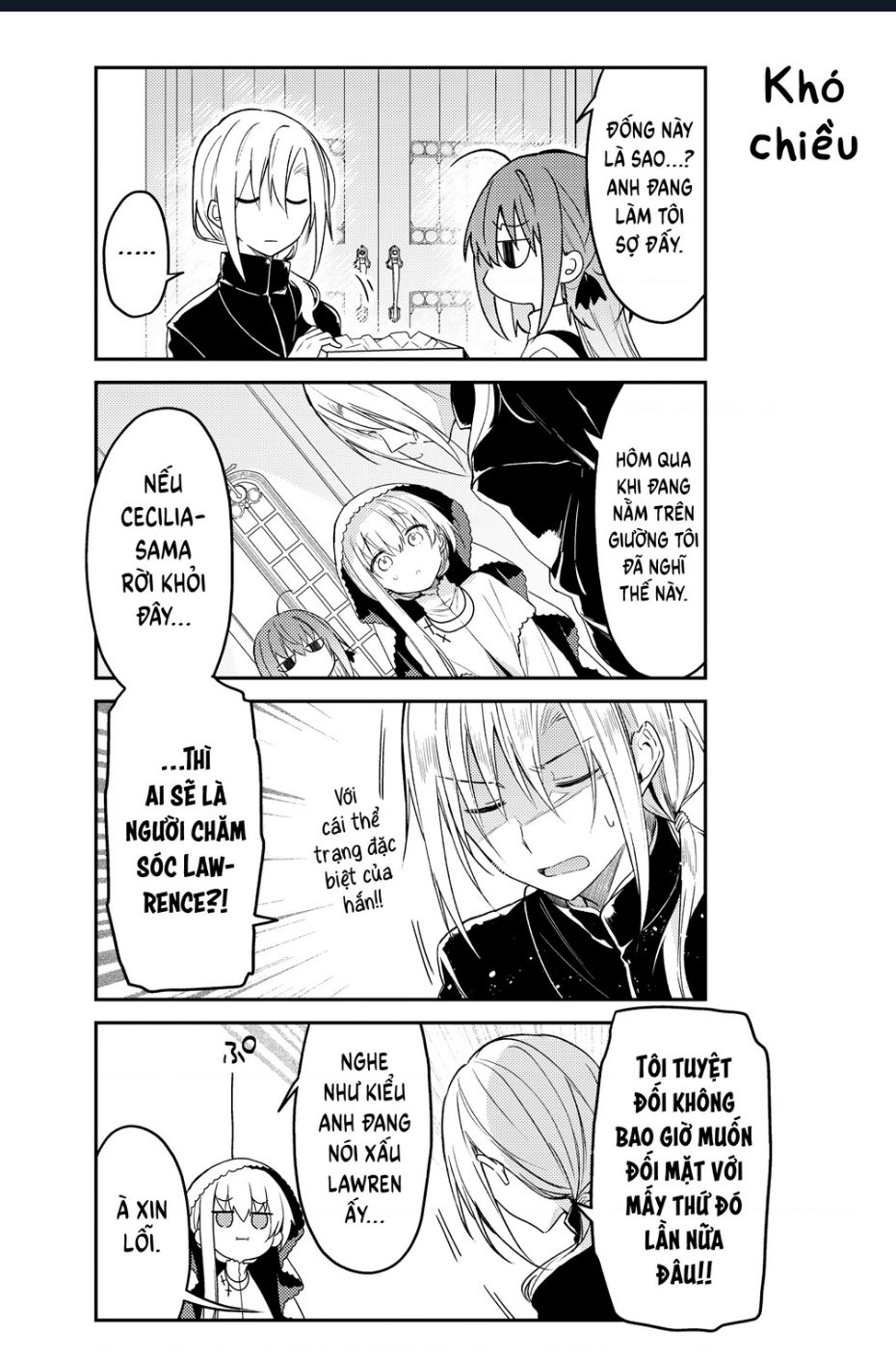 Nữ Thánh Ceclilia Và Mục-Sư Lawrence Chap 69 - Next Chap 68