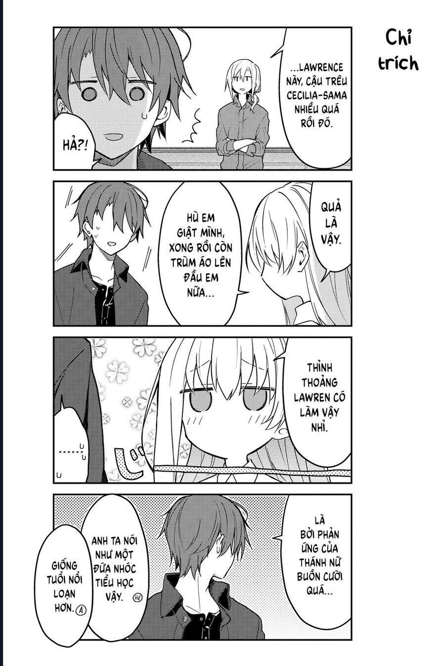 Nữ Thánh Ceclilia Và Mục-Sư Lawrence Chap 70 - Next Chap 69