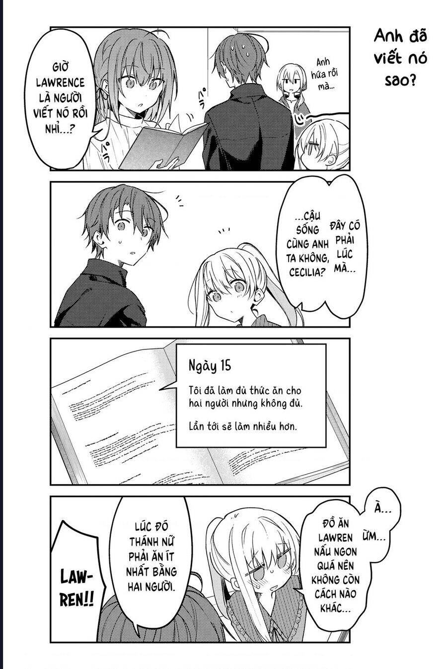 Nữ Thánh Ceclilia Và Mục-Sư Lawrence Chap 71 - Next Chap 70