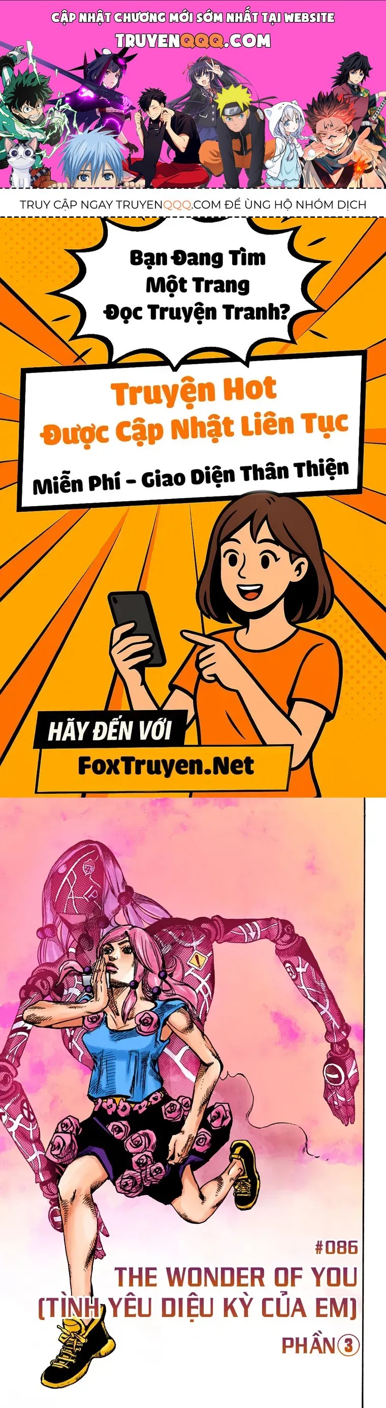 Cuộc Phiêu Lưu Kì Bí Của Jojo Phần 8: Jojolion Chap 86 - Next Chap 85