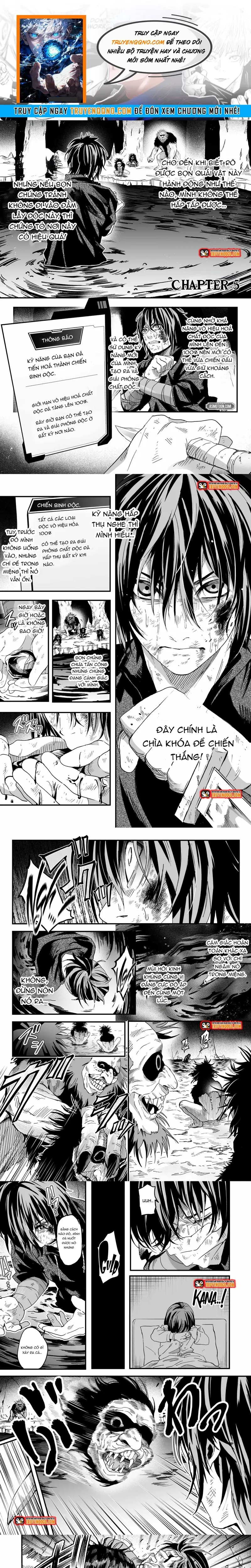 Naguri Tamer No Isekai Seikatsu ~Koueinanoni Zen'ei De Tatakau Mamono Tsukai~ Chap 5 - Next Chap 4