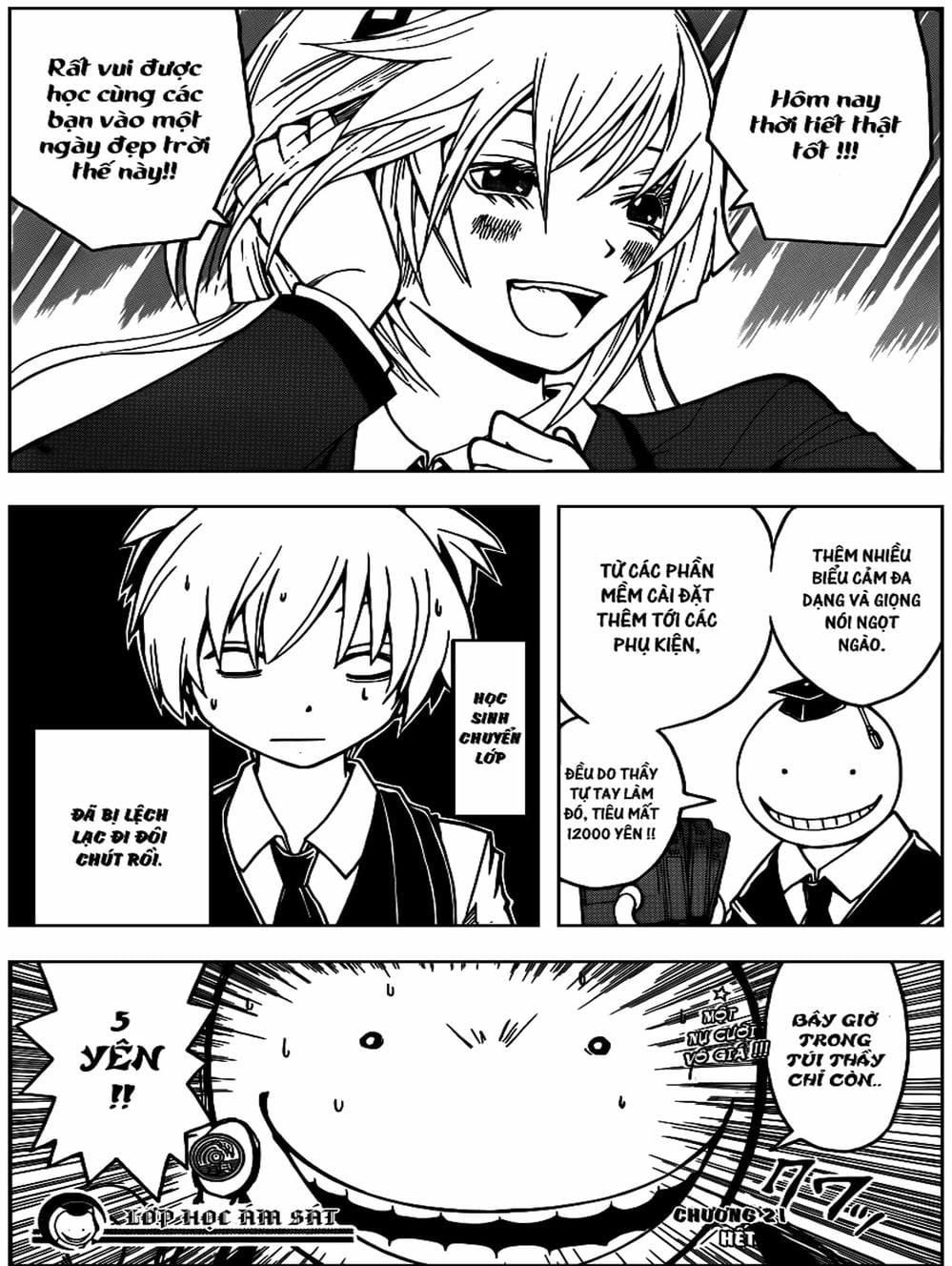 Lớp Học Ám Sát Chap 23 - Next Chap 22