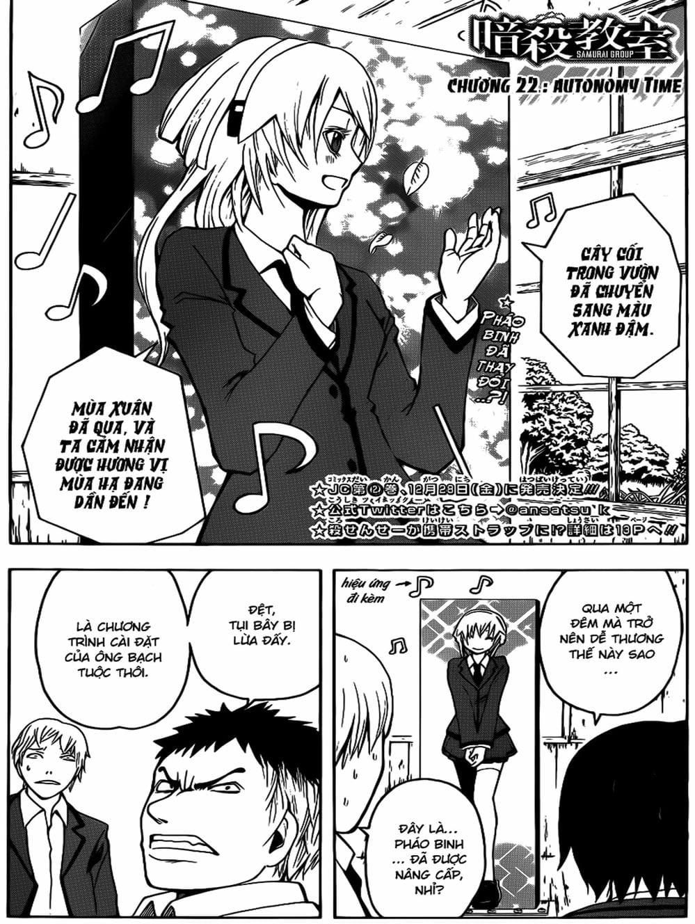 Lớp Học Ám Sát Chap 23 - Next Chap 22