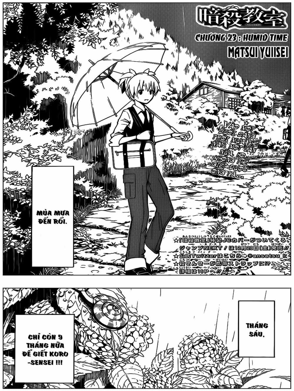 Lớp Học Ám Sát Chap 24 - Next Chap 23