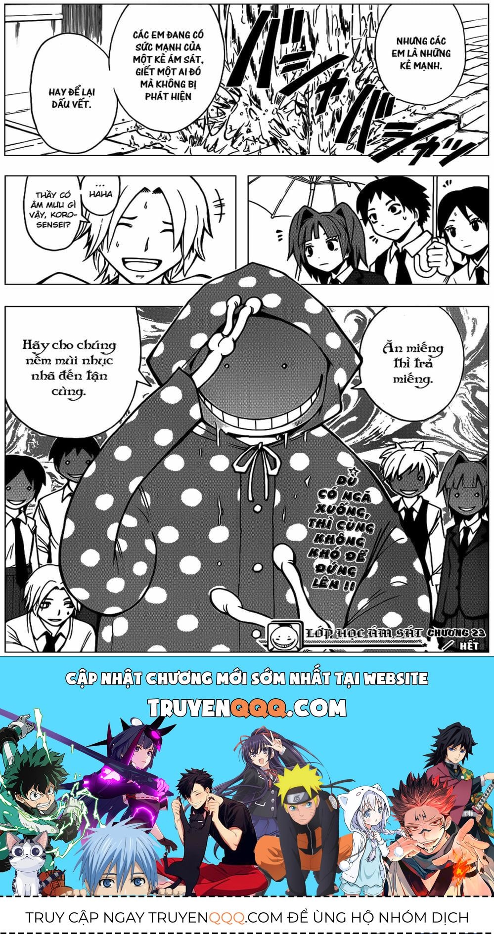 Lớp Học Ám Sát Chap 24 - Next Chap 23