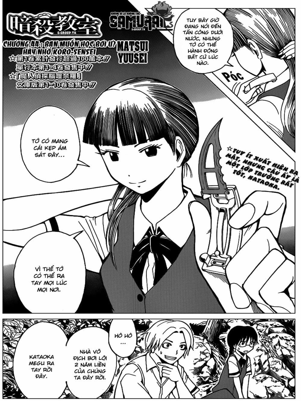 Lớp Học Ám Sát Chap 44 - Next Chap 43