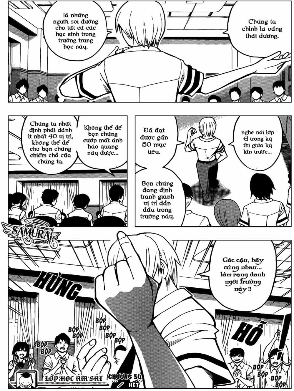 Lớp Học Ám Sát Chap 50 - Next Chap 49