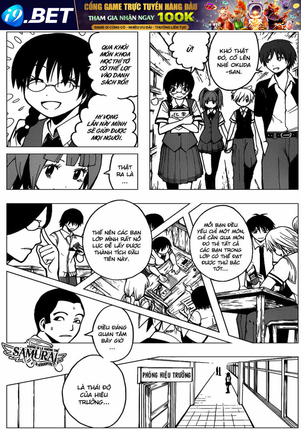 Lớp Học Ám Sát Chap 50 - Next Chap 49