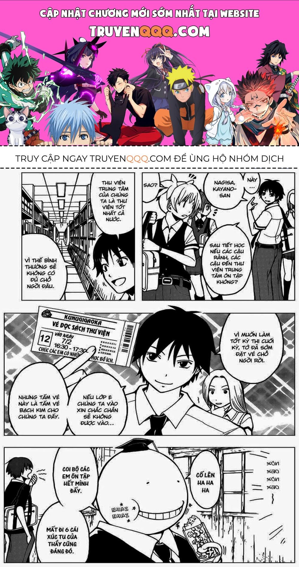 Lớp Học Ám Sát Chap 51 - Next Chap 50