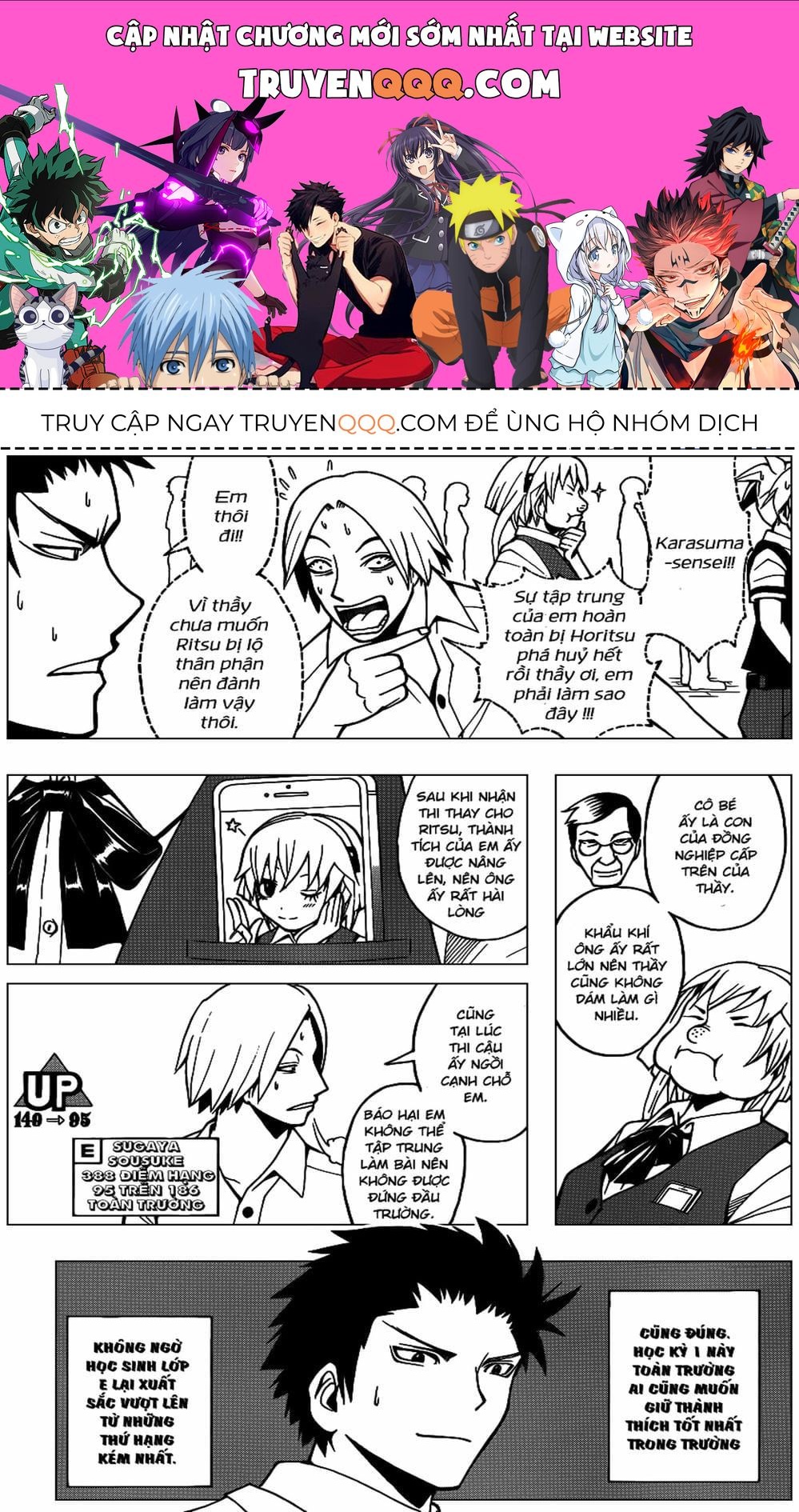 Lớp Học Ám Sát Chap 55 - Next Chap 52