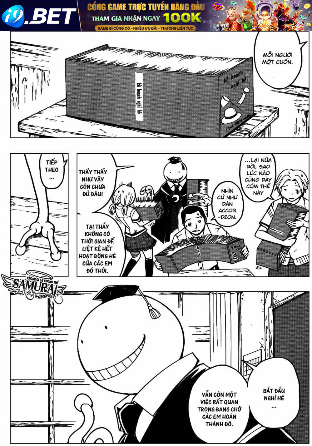 Lớp Học Ám Sát Chap 55 - Next Chap 52