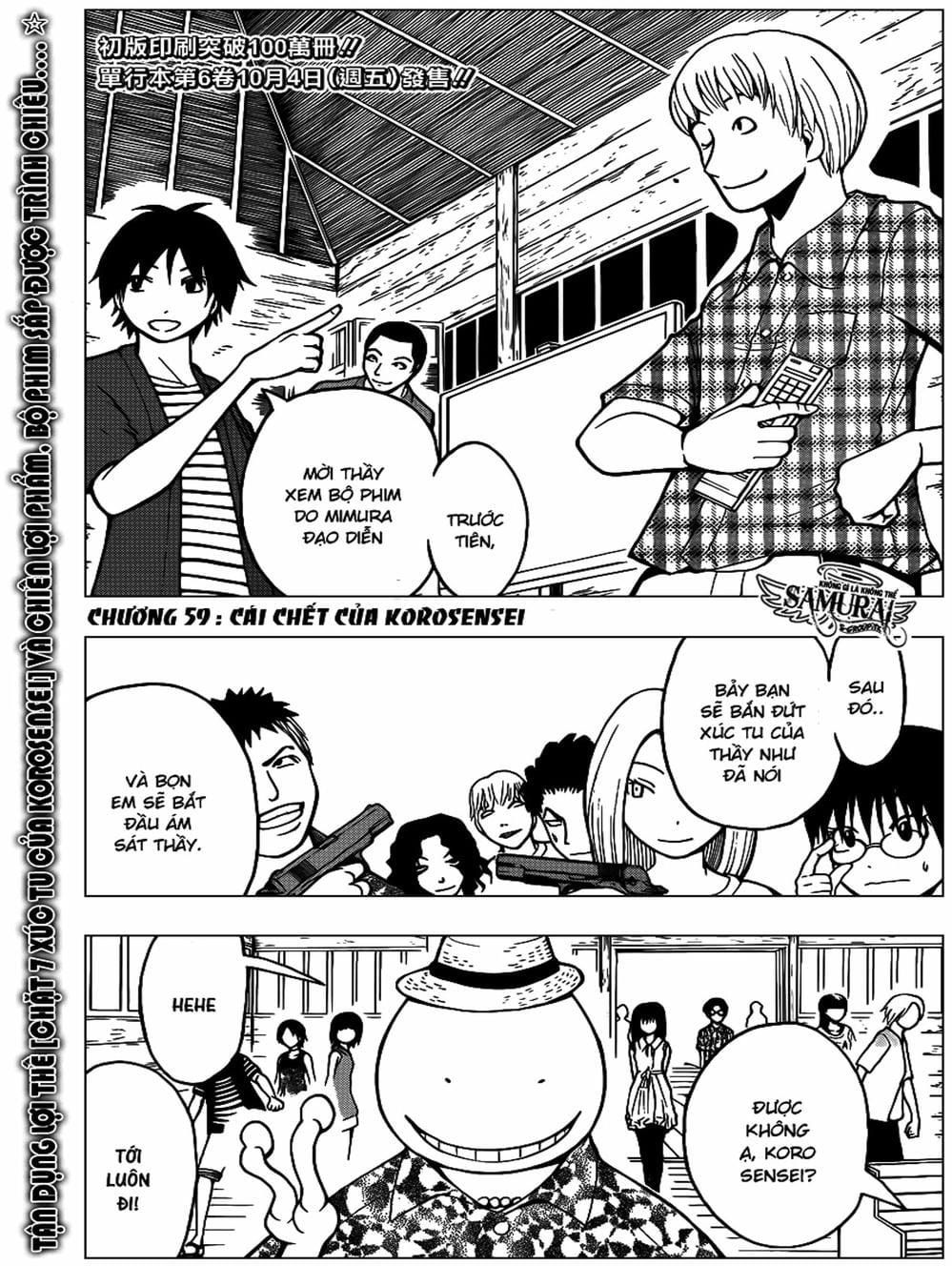 Lớp Học Ám Sát Chap 58 - Next Chap 57