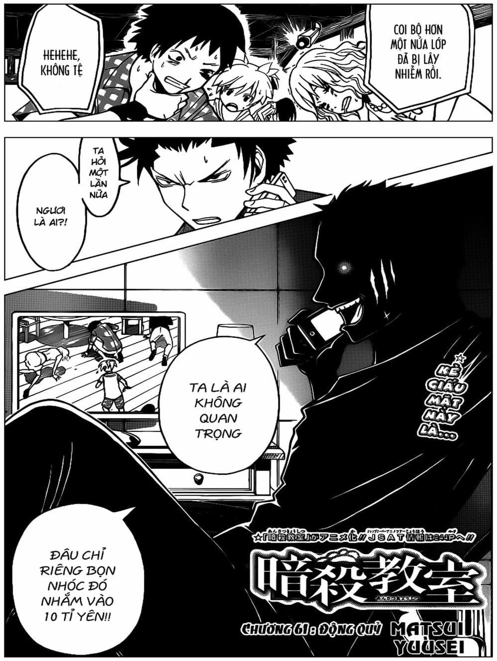 Lớp Học Ám Sát Chap 60 - Next Chap 59