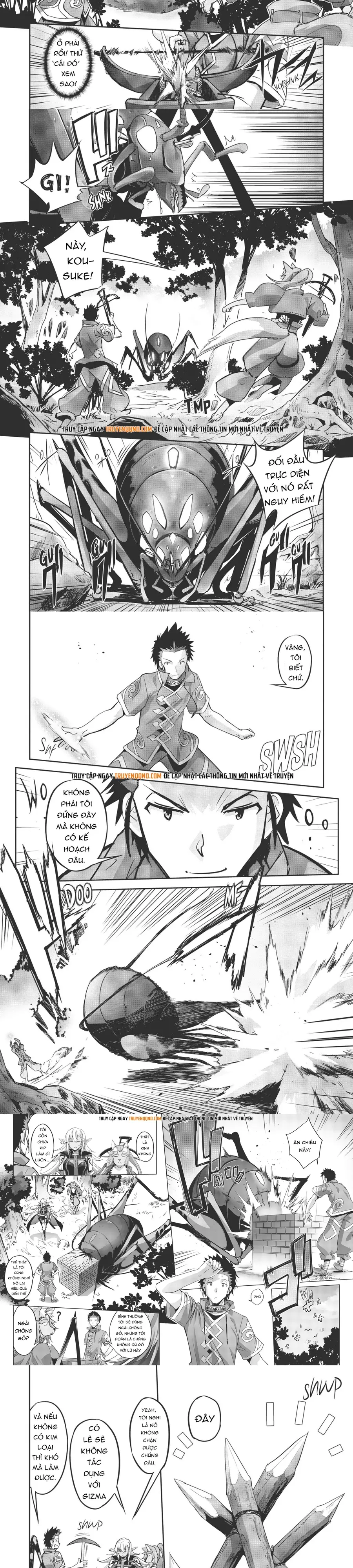 Bậc thầy sinh tồn được triệu hồi sang dị giới Chap 13 - Next Chap 12