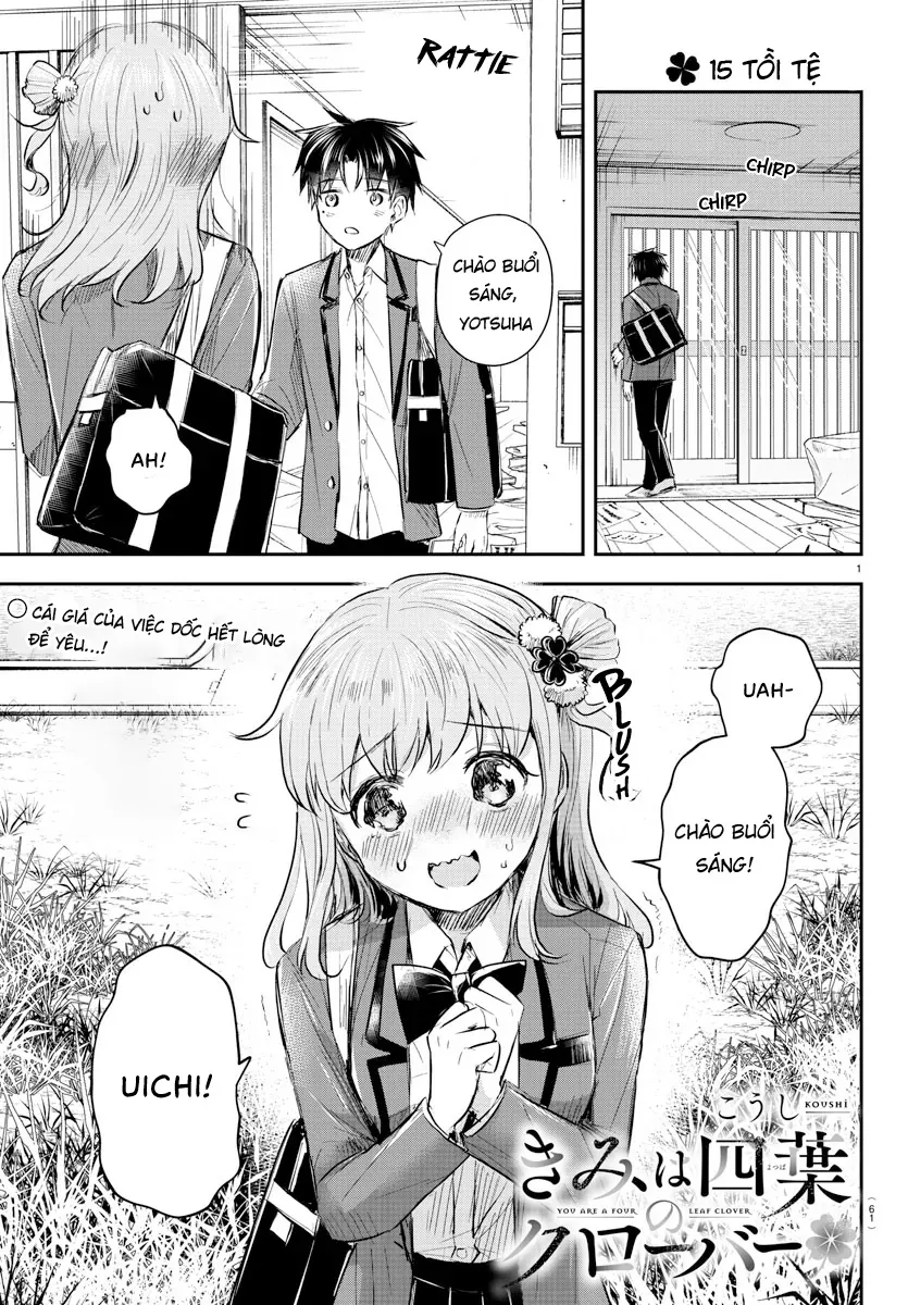 Cậu Là Cỏ 4 Lá Chap 15 - Next Chap 14