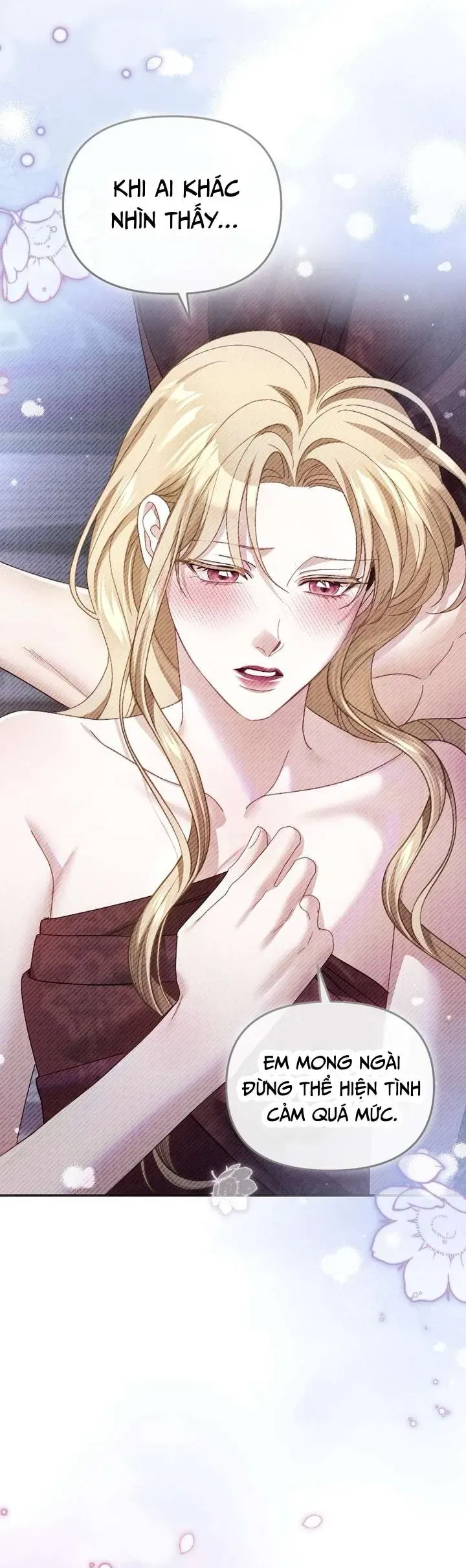 Tuy Là Hoàng Hậu Thay Thế Nhưng Tôi Lại Đánh Mất Đêm Đầu Tiên Chap 48 - Next Chap 47