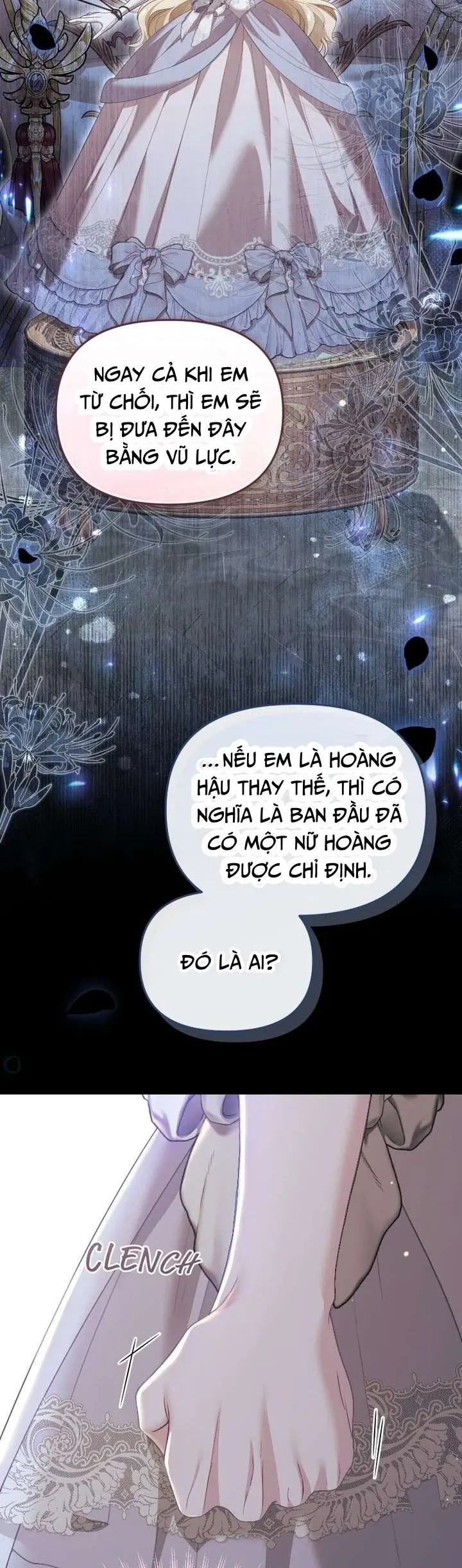 Tuy Là Hoàng Hậu Thay Thế Nhưng Tôi Lại Đánh Mất Đêm Đầu Tiên Chap 48 - Next Chap 47