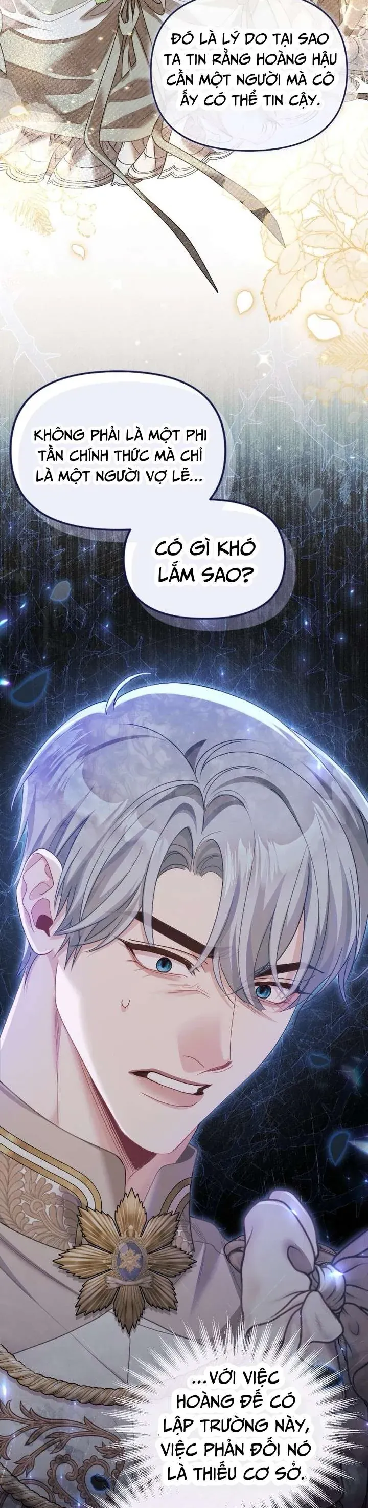 Tuy Là Hoàng Hậu Thay Thế Nhưng Tôi Lại Đánh Mất Đêm Đầu Tiên Chap 48 - Next Chap 47