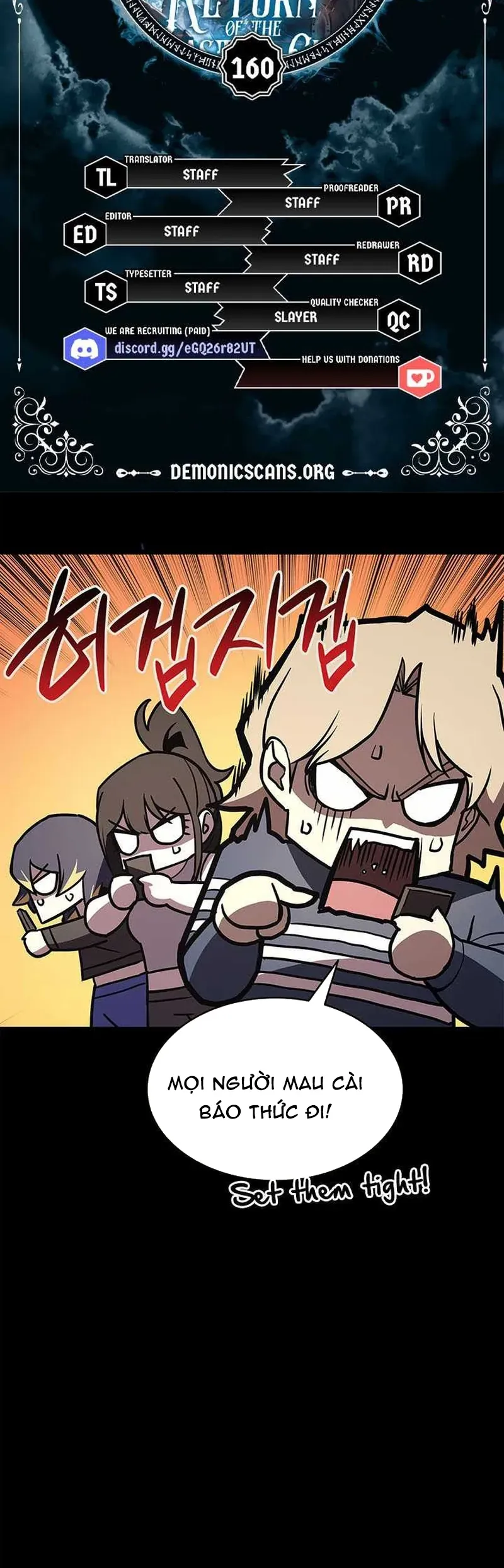 Vị Vua Mạnh Nhất Đã Trở Lại [Chap 160]