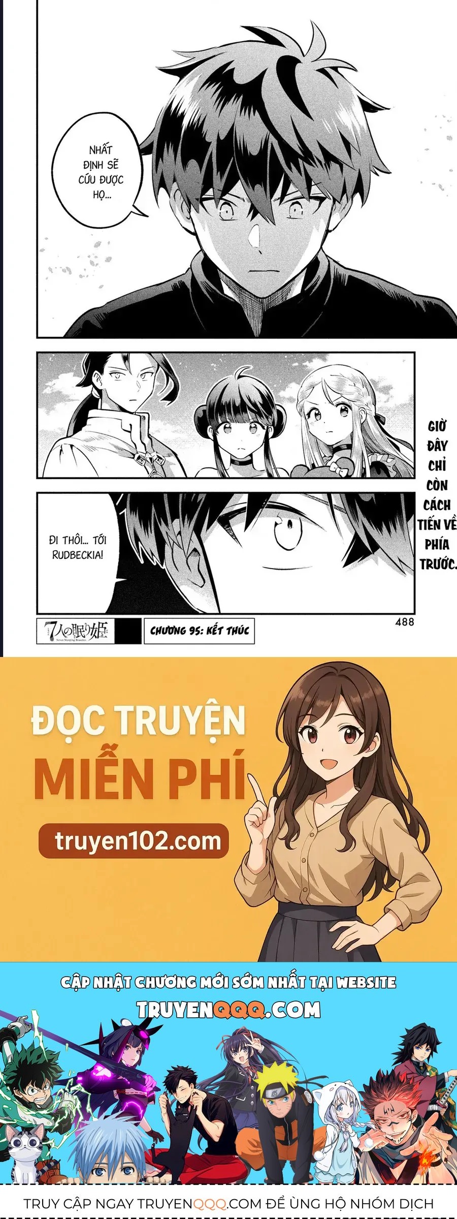 7 Nàng Công Chúa Ngủ Say Chap 95 - Next Chap 94