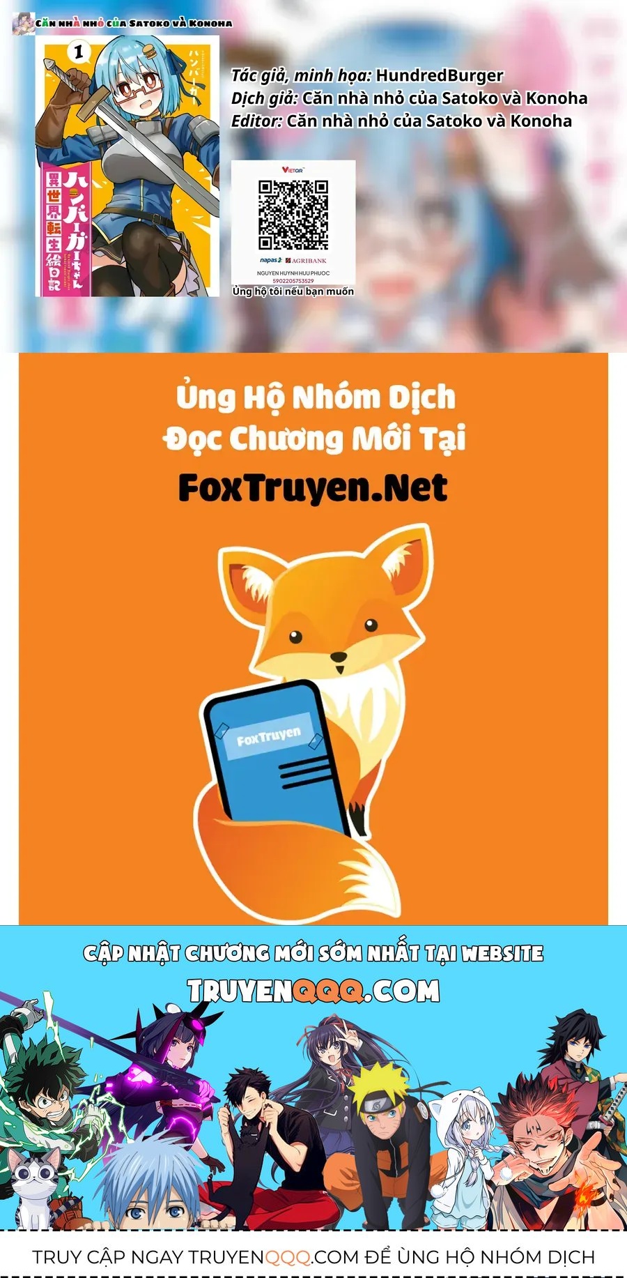 Hundred Burger-Chan Isekai Tensei Enikki [Chap 2]