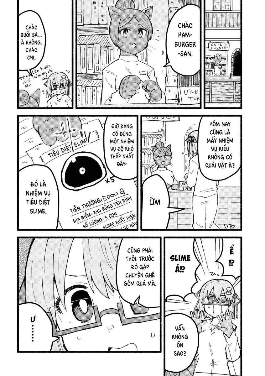 Hundred Burger-Chan Isekai Tensei Enikki [Chap 2]