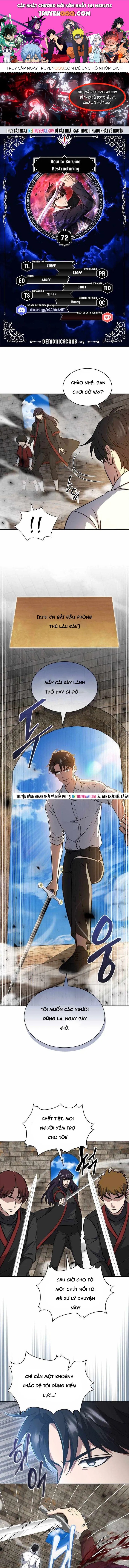 Cách Sống Sót Sau Quá Trình Tái Cơ Cấu Chap 72 - Next Chap 71