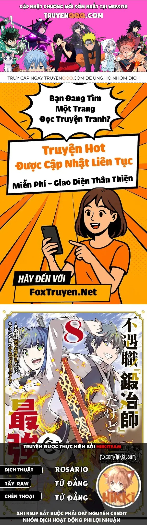 Từ Chức Nghiệp yếu nhất trở thành '' Thợ Rèn'' mạnh nhất Chap 127 - Next Chap 126