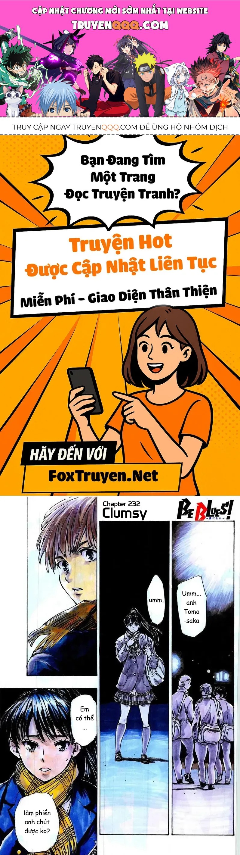 Be Blues! - Ao Ni Nare Chap 232 - Next Chap 231