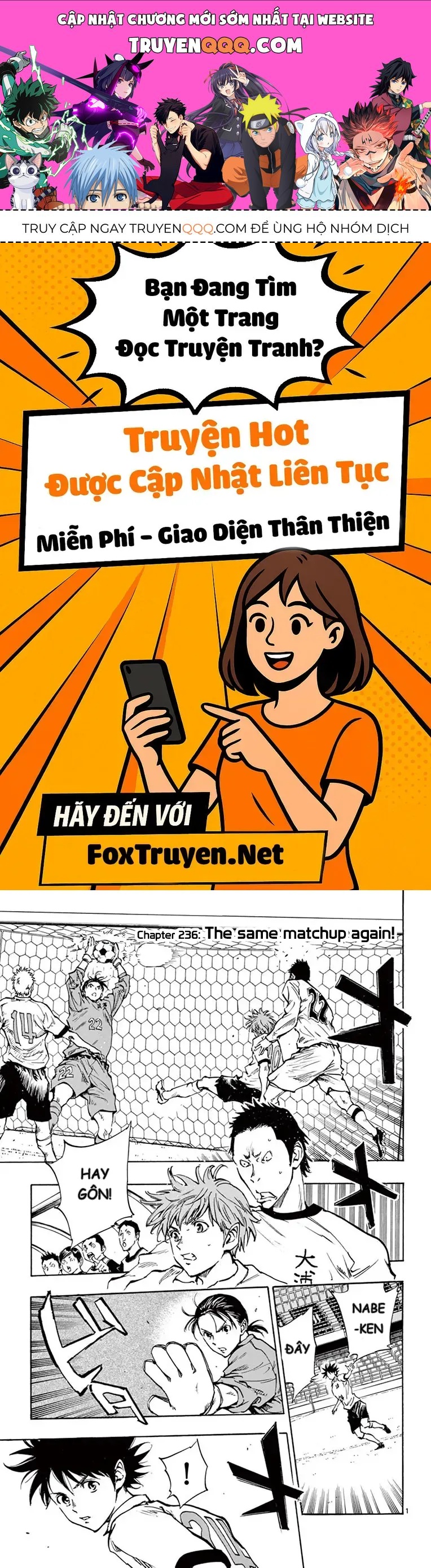 Be Blues! - Ao Ni Nare Chap 236 - Next Chap 235