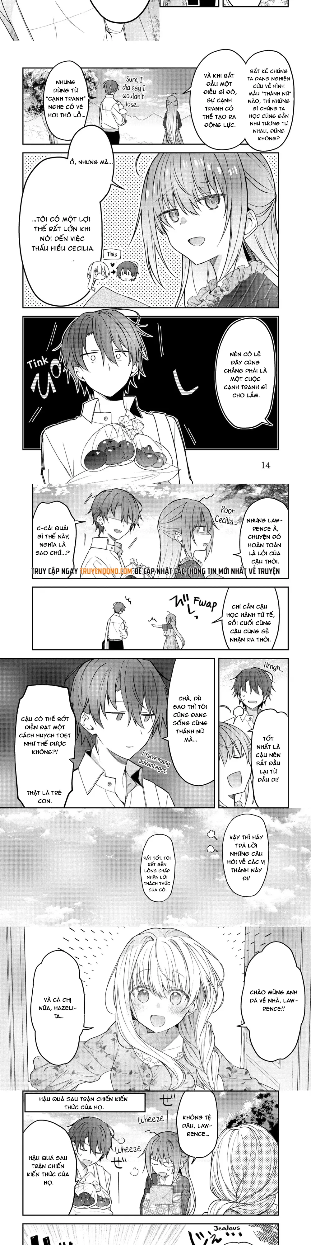 Nữ Thánh Ceclilia Và Mục-Sư Lawrence Chap 72 - Next Chap 71