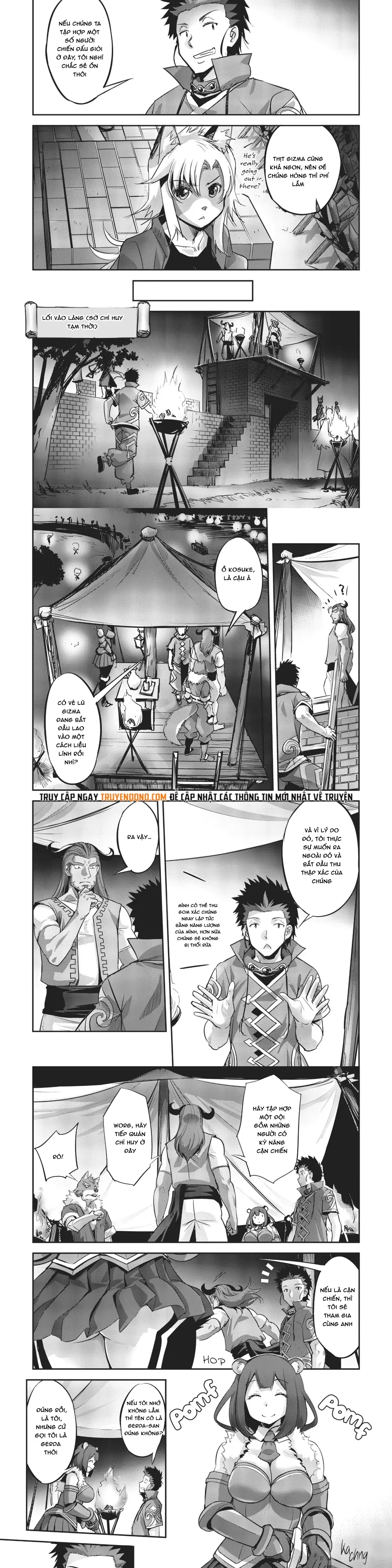 Bậc thầy sinh tồn được triệu hồi sang dị giới Chap 16 - Next Chap 15