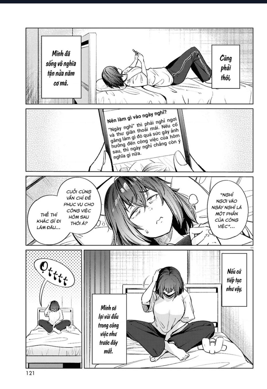 Bữa ăn đạm bạc của bà chị (26) độc thân Chap 17 - Next Chap 16