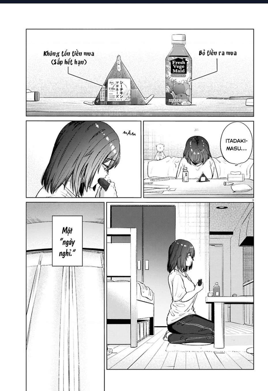 Bữa ăn đạm bạc của bà chị (26) độc thân Chap 17 - Next Chap 16