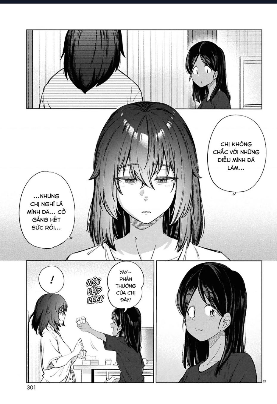 Bữa ăn đạm bạc của bà chị (26) độc thân Chap 18 - Next Chap 17