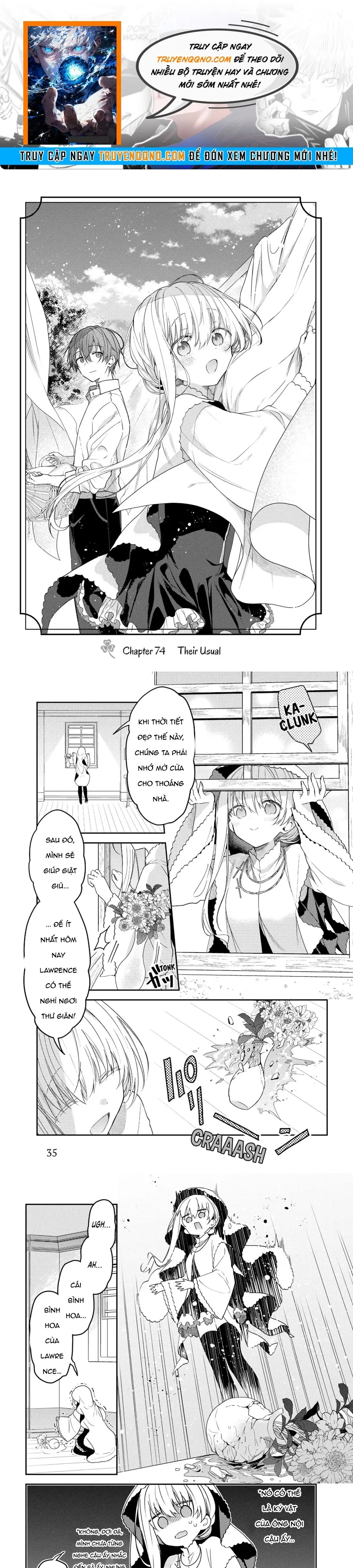 Nữ Thánh Ceclilia Và Mục-Sư Lawrence Chap 74 - Next Chap 73