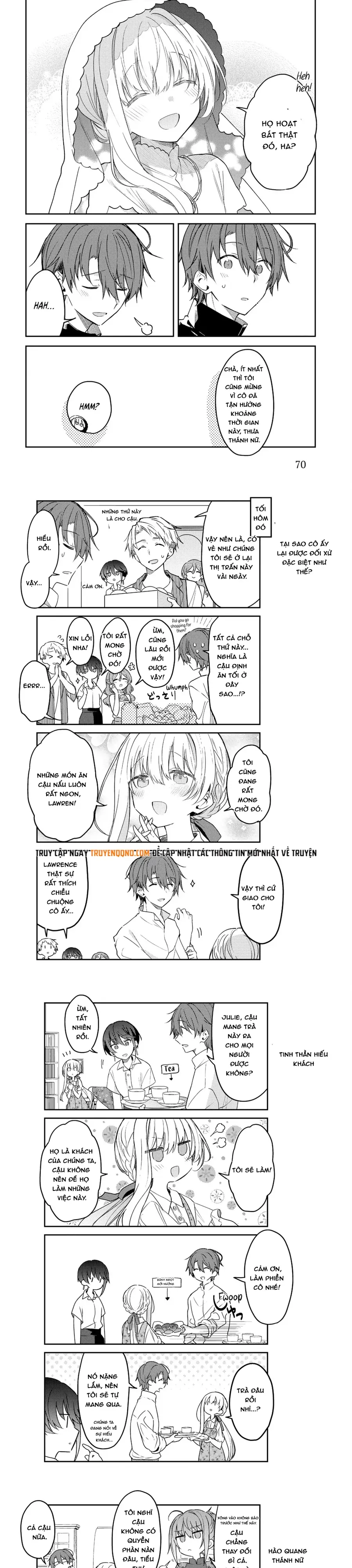 Nữ Thánh Ceclilia Và Mục-Sư Lawrence Chap 76 - Next Chap 75