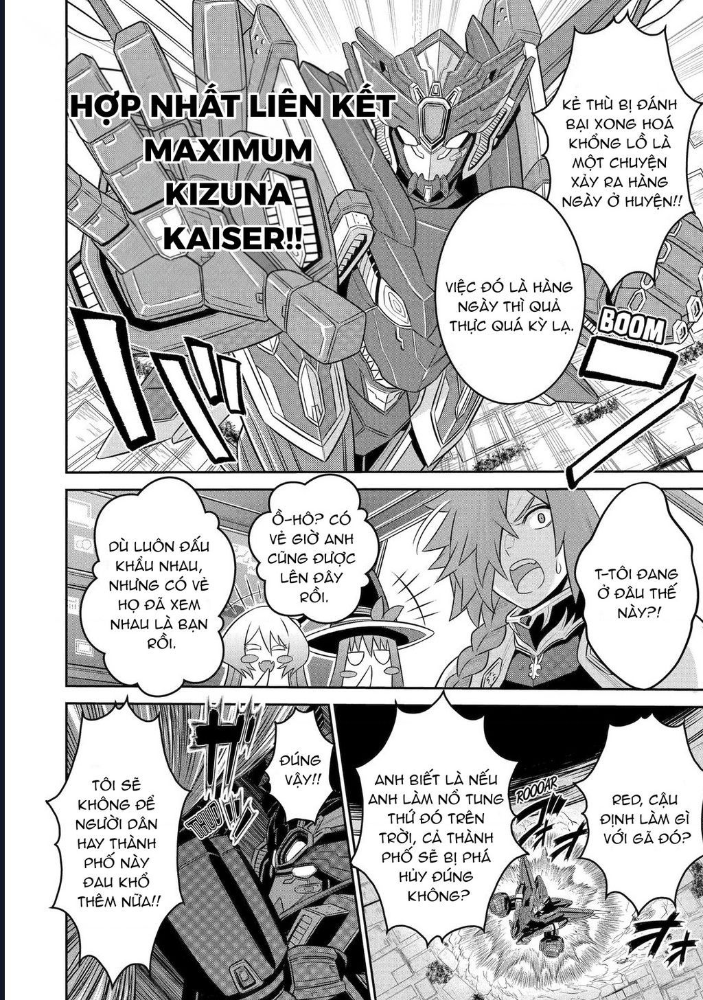 Siêu Nhân Đỏ Chuyển Sinh Trở Thành Mạo Hiểm Giả Ở Dị Giới Chap 5 - Next Chap 4