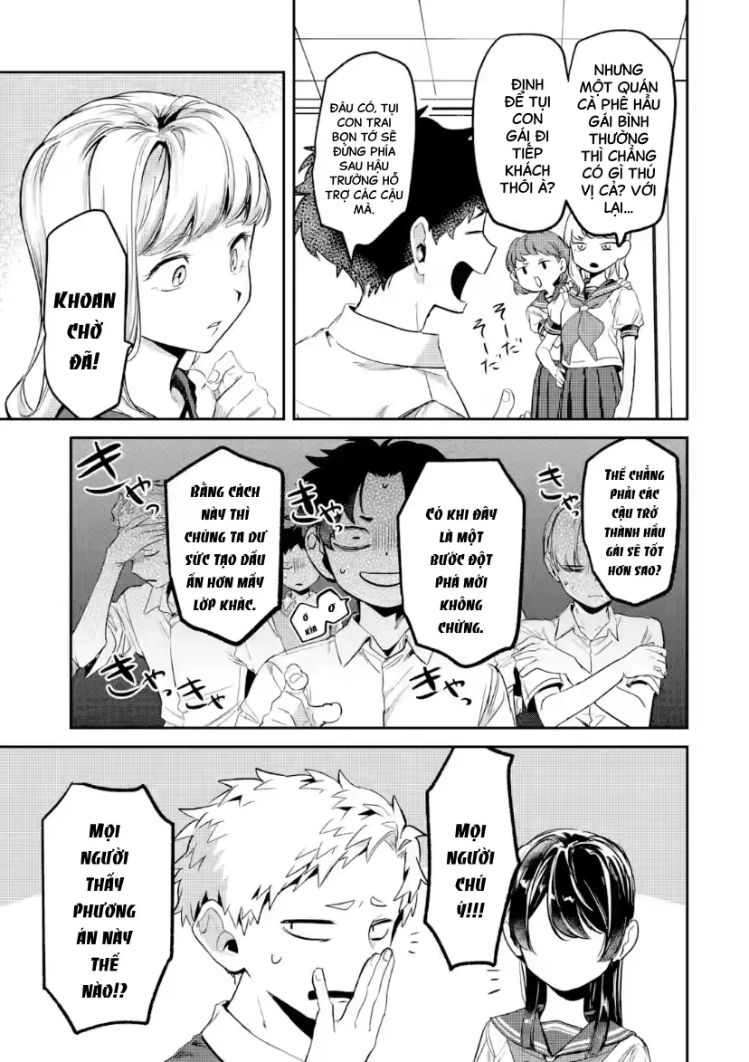 Cô Bạn Wakao-San Bàn Bên Có Vẻ Nhìn Thấy Gương Mặt Của Tôi Nhưng Tôi Thì Không Chap 23 - Next Chap 22