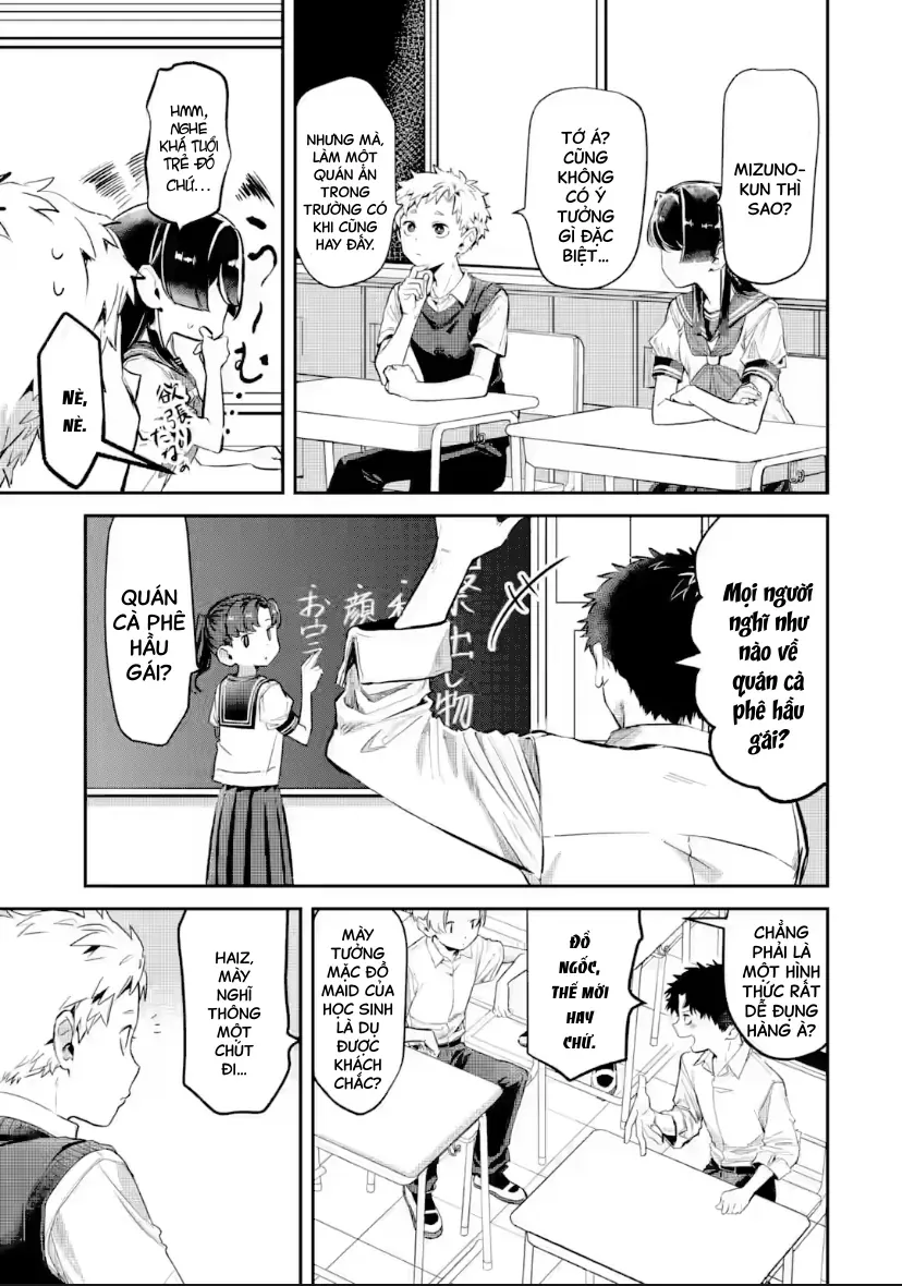 Cô Bạn Wakao-San Bàn Bên Có Vẻ Nhìn Thấy Gương Mặt Của Tôi Nhưng Tôi Thì Không Chap 23 - Next Chap 22