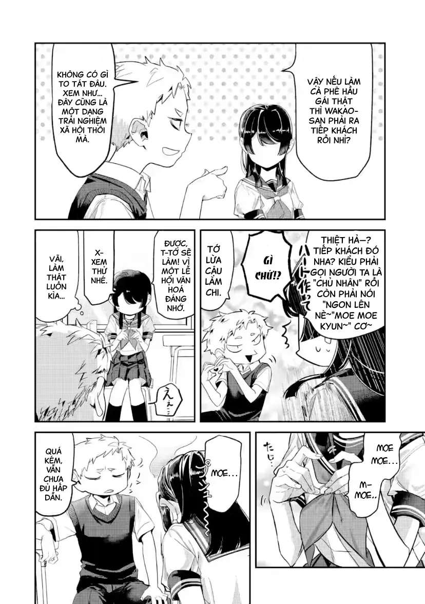 Cô Bạn Wakao-San Bàn Bên Có Vẻ Nhìn Thấy Gương Mặt Của Tôi Nhưng Tôi Thì Không Chap 23 - Next Chap 22