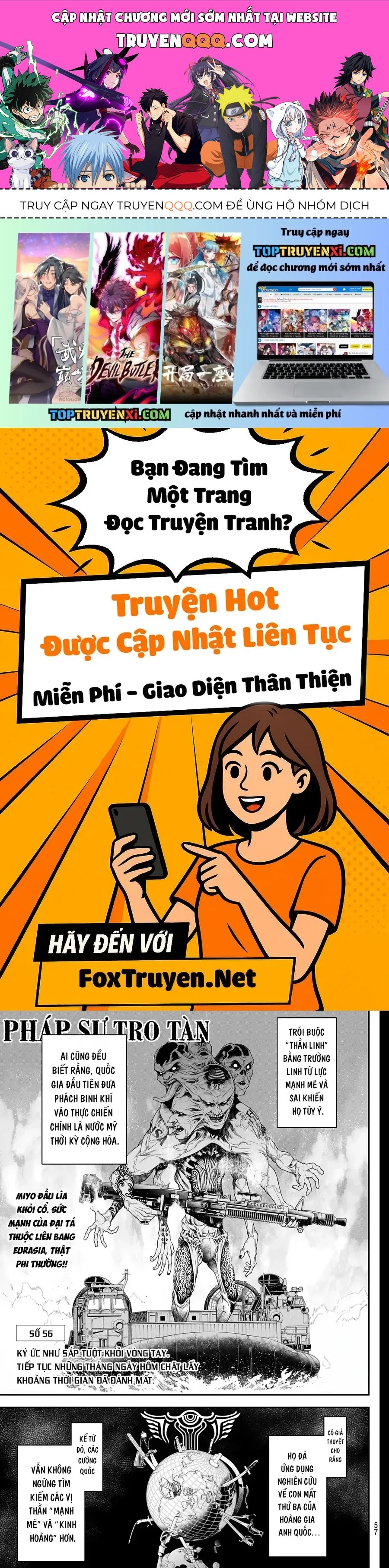 Kaijin Fugeki Chap 56 - Next Chap 55