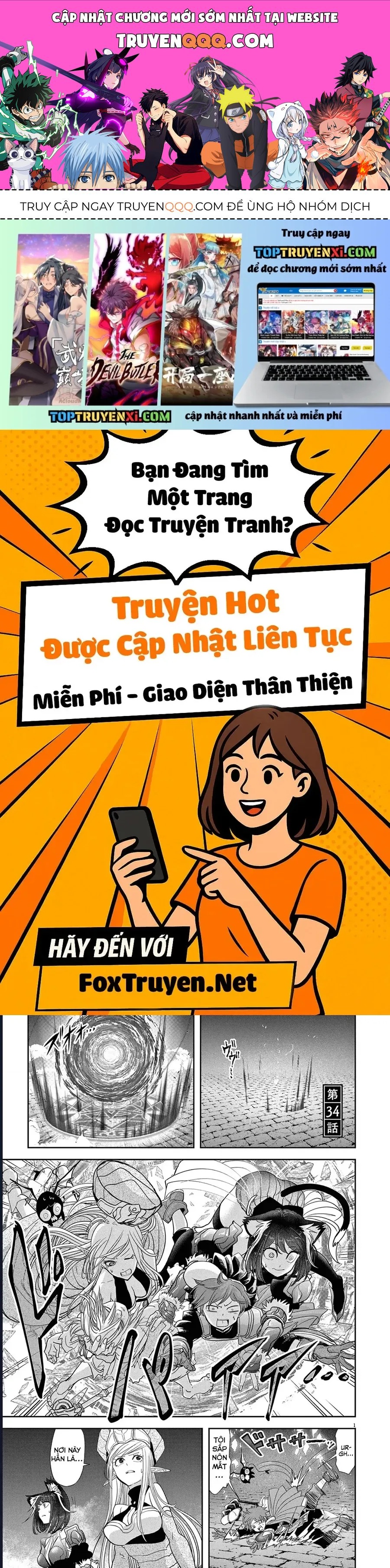 Dị Giới Thất Cách Chap 34 - Next Chap 33
